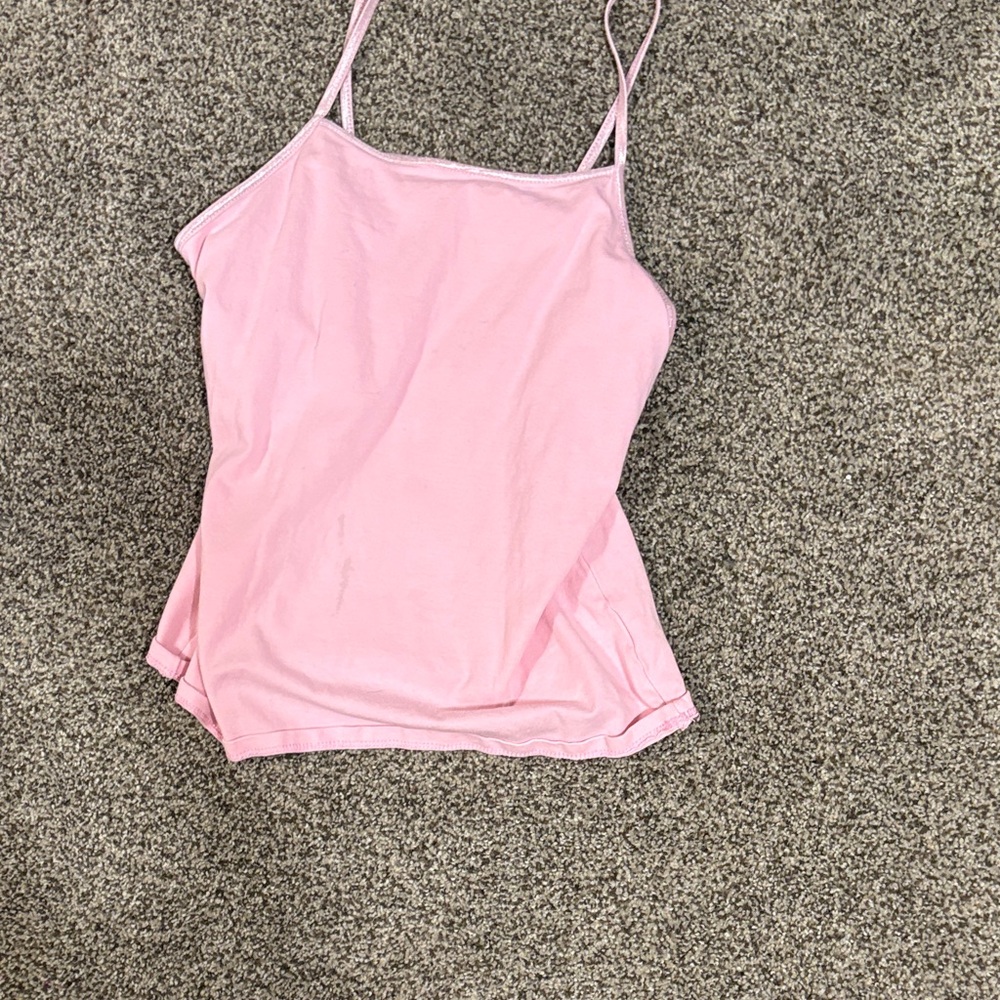Pink Women's Spaghetti Strap Top